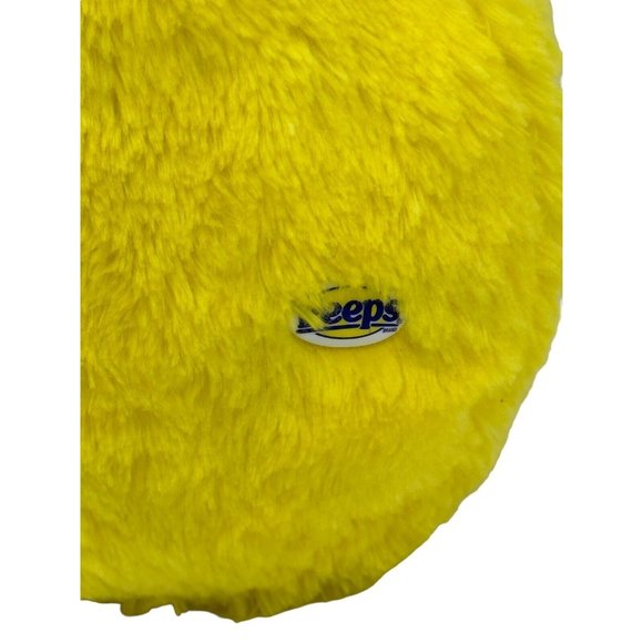 16" Just Born Peeps Plush Yellow Bunny Rabbit Furry Stuffed Animal Toy - Picture 5 of 6